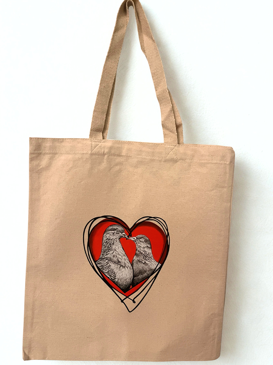 Love Birds Tote Bag