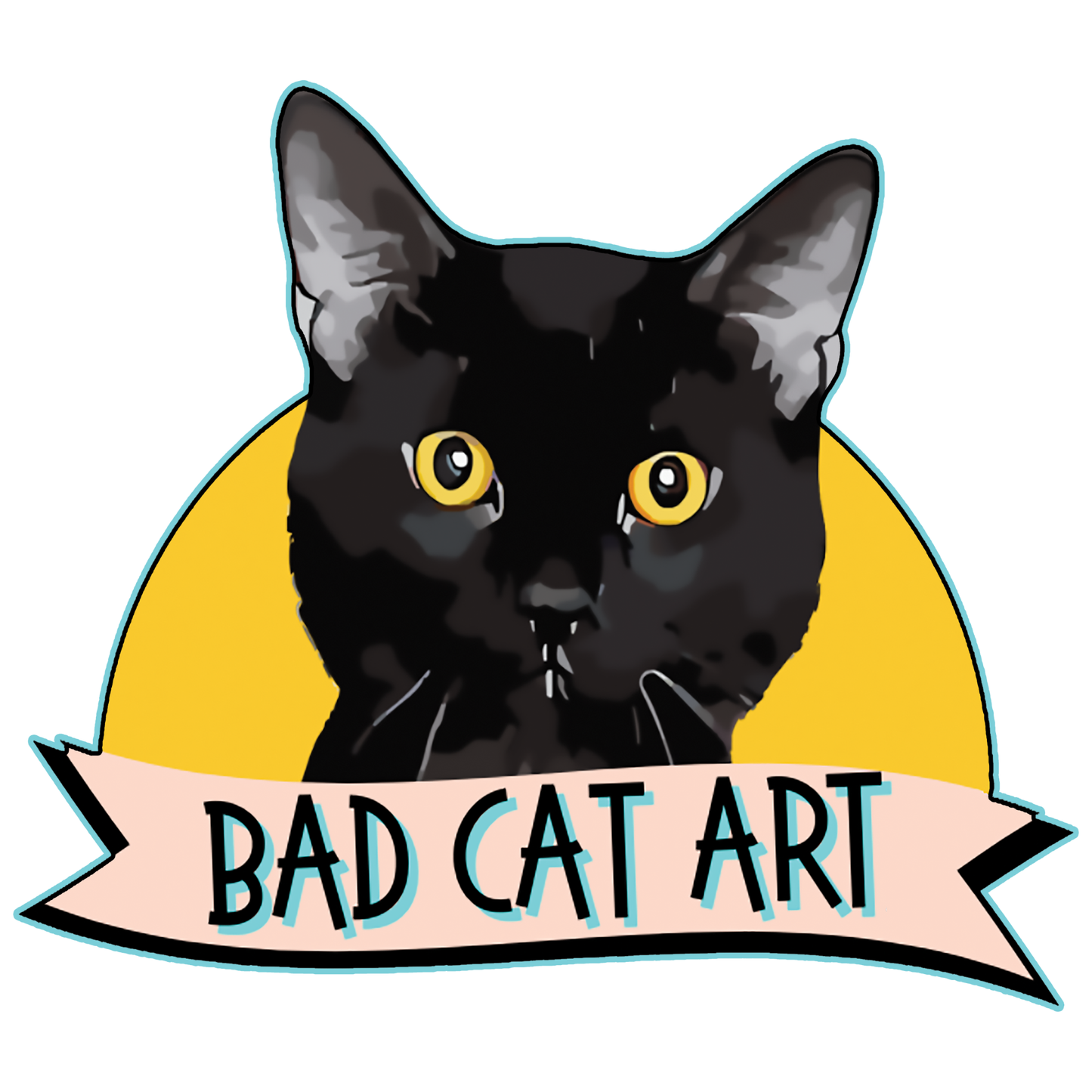 Bad Cat Art Gift Card
