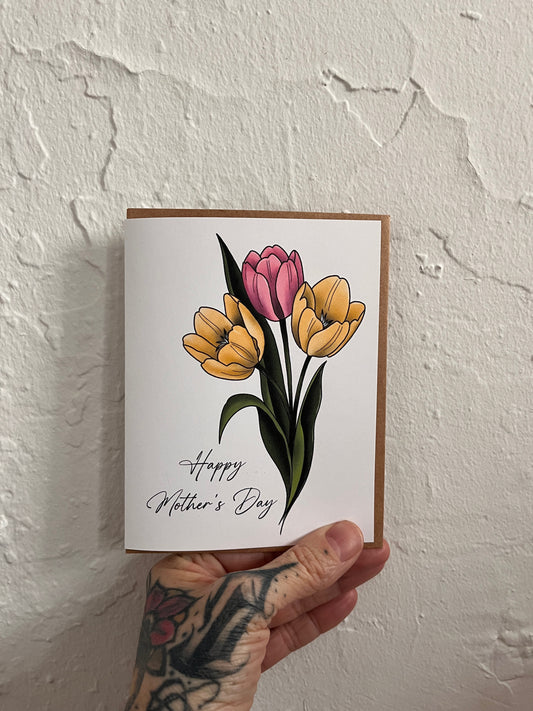 Mother's Day Tulips Card